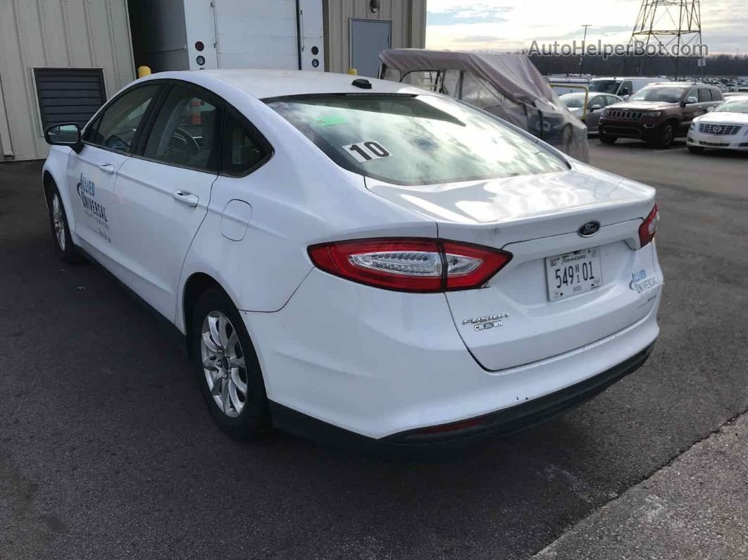 2015 Ford Fusion S vin: 3FA6P0G73FR119555