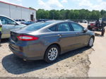 2015 Ford Fusion S Gray vin: 3FA6P0G73FR273585