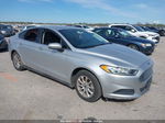 2016 Ford Fusion S Silver vin: 3FA6P0G73GR291778