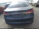 2018 Ford Fusion S Blue vin: 3FA6P0G73JR240014