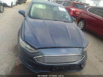 2018 Ford Fusion S Blue vin: 3FA6P0G73JR240014