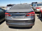 2019 Ford Fusion S Gray vin: 3FA6P0G73KR115306