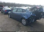 2019 Ford Fusion S Blue vin: 3FA6P0G73KR244520