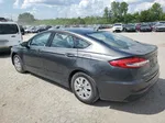 2020 Ford Fusion S Gray vin: 3FA6P0G73LR122757