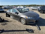 2016 Ford Fusion S Gray vin: 3FA6P0G74GR133188