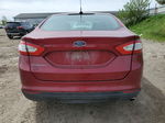 2016 Ford Fusion S Burgundy vin: 3FA6P0G74GR153635