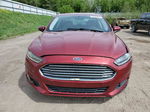 2016 Ford Fusion S Бордовый vin: 3FA6P0G74GR153635