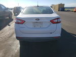 2016 Ford Fusion S White vin: 3FA6P0G74GR261804