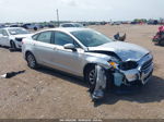 2016 Ford Fusion S Silver vin: 3FA6P0G74GR302206