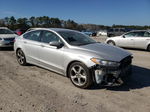 2016 Ford Fusion S Gray vin: 3FA6P0G74GR302318