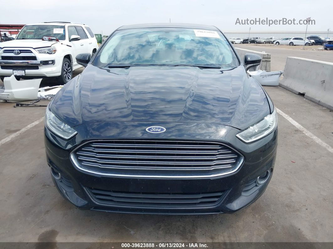 2016 Ford Fusion S Black vin: 3FA6P0G74GR335819