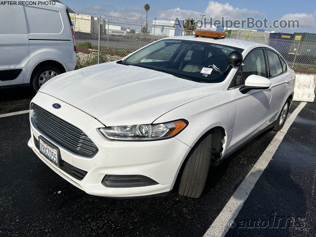 2016 Ford Fusion S vin: 3FA6P0G74GR356508