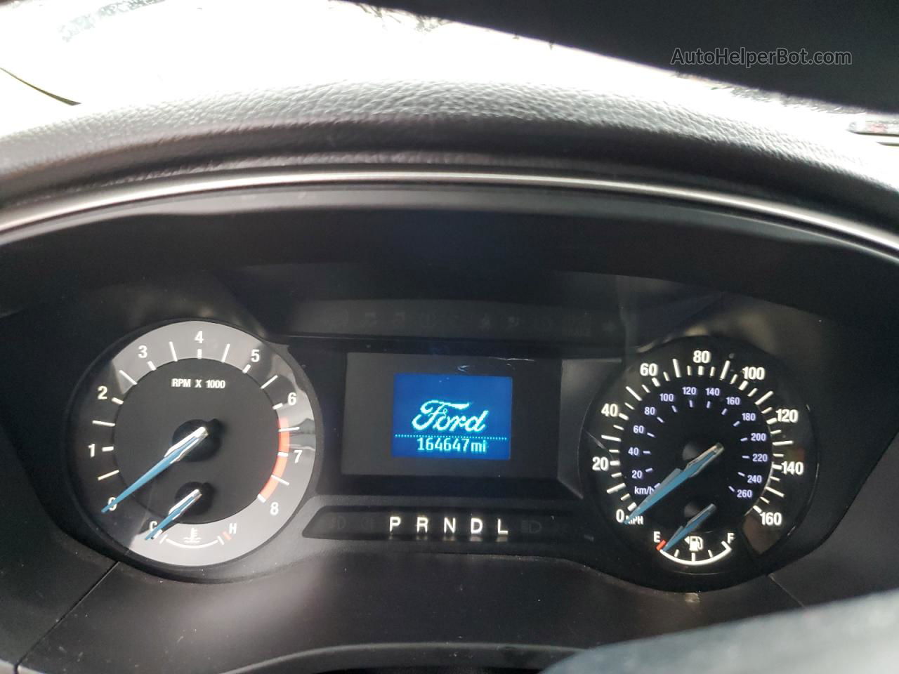 2017 Ford Fusion S Серый vin: 3FA6P0G74HR104128