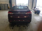 2017 Ford Fusion S Burgundy vin: 3FA6P0G74HR226326