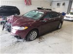 2017 Ford Fusion S Burgundy vin: 3FA6P0G74HR226326