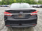 2017 Ford Fusion S Black vin: 3FA6P0G74HR308878