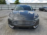 2018 Ford Fusion S Charcoal vin: 3FA6P0G74JR135868