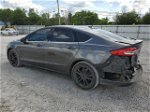 2018 Ford Fusion S Charcoal vin: 3FA6P0G74JR135868