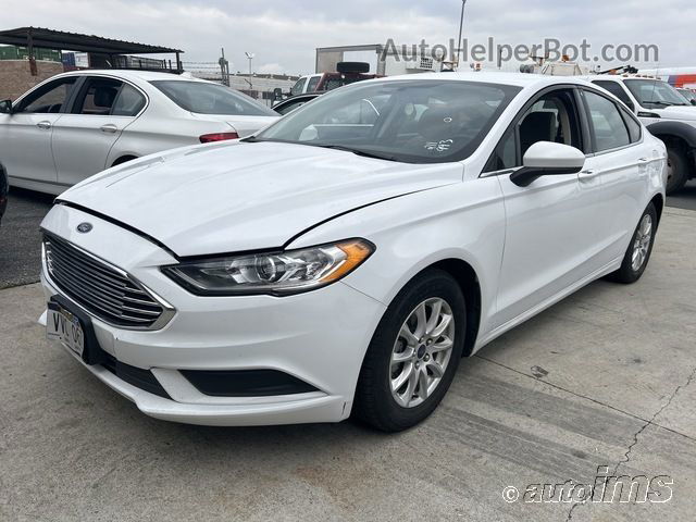 2018 Ford Fusion S vin: 3FA6P0G74JR156915