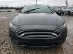 2019 Ford Fusion S Gray vin: 3FA6P0G74KR166247