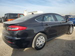 2020 Ford Fusion S Black vin: 3FA6P0G74LR110844