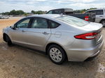 2020 Ford Fusion S Gray vin: 3FA6P0G74LR134755