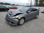 2013 Ford Fusion S Gray vin: 3FA6P0G75DR197929