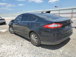 2013 Ford Fusion S Black vin: 3FA6P0G75DR343133