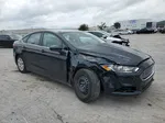 2014 Ford Fusion S Black vin: 3FA6P0G75ER181134