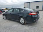 2014 Ford Fusion S Black vin: 3FA6P0G75ER181134