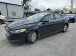 2014 Ford Fusion S Black vin: 3FA6P0G75ER181134