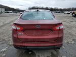 2014 Ford Fusion S Red vin: 3FA6P0G75ER266586