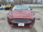 2014 Ford Fusion S Red vin: 3FA6P0G75ER266586