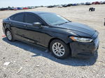 2015 Ford Fusion S Black vin: 3FA6P0G75FR166778