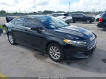 2016 Ford Fusion S Black vin: 3FA6P0G75GR245661