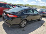 2016 Ford Fusion S Black vin: 3FA6P0G75GR377013