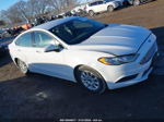 2017 Ford Fusion S Белый vin: 3FA6P0G75HR386926