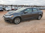 2018 Ford Fusion S Charcoal vin: 3FA6P0G75JR109702