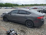 2018 Ford Fusion S Gray vin: 3FA6P0G75JR216538