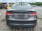 2018 Ford Fusion S Gray vin: 3FA6P0G75JR216538