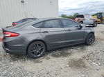 2018 Ford Fusion S Gray vin: 3FA6P0G75JR216538