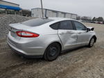 2013 Ford Fusion S Silver vin: 3FA6P0G76DR236673