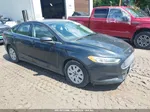 2014 Ford Fusion S Black vin: 3FA6P0G76ER105759