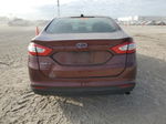 2015 Ford Fusion S Brown vin: 3FA6P0G76FR178115