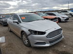 2015 Ford Fusion S Silver vin: 3FA6P0G76FR235090