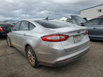 2015 Ford Fusion S Silver vin: 3FA6P0G76FR235090