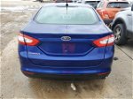 2015 Ford Fusion S Blue vin: 3FA6P0G76FR257090
