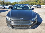 2016 Ford Fusion S Gray vin: 3FA6P0G76GR214242