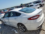 2016 Ford Fusion S Белый vin: 3FA6P0G76GR253168