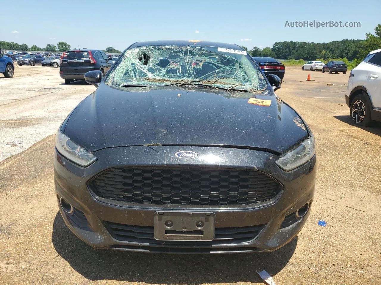 2016 Ford Fusion S Black vin: 3FA6P0G76GR382088